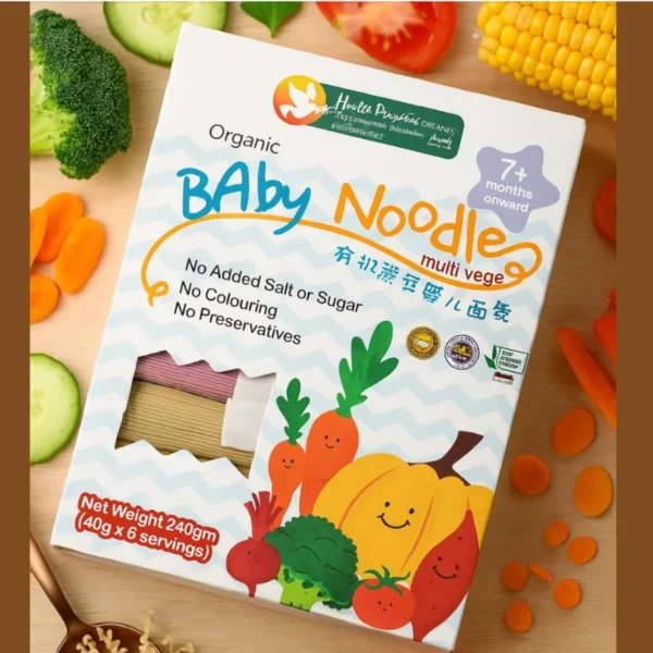 Organic BAby Noodles Multi Vege