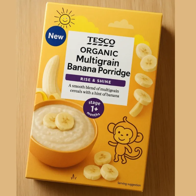 Tesco Organic Multigrain Banana Porridge
