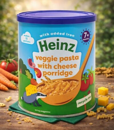 Heinz veggie pasta with cheese porridge - 200gm