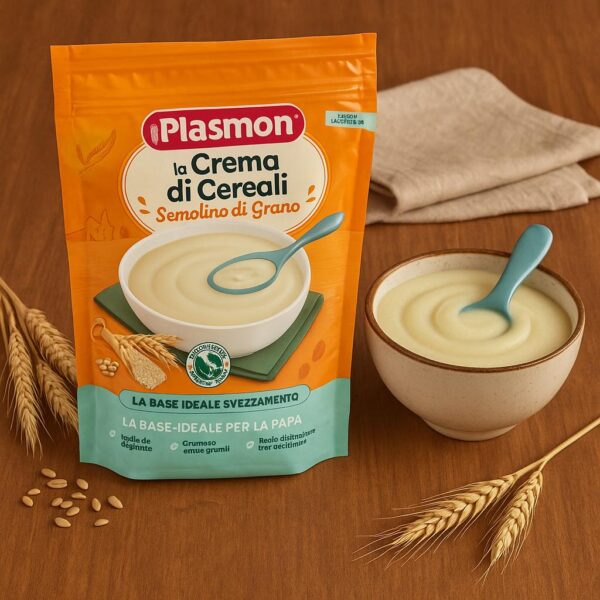 PLASMON BABY FOOD CREAM GR 200 SEMOLINO