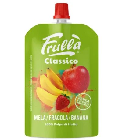 Frulla Fruit Purée – Apple, Strawberry & Banana