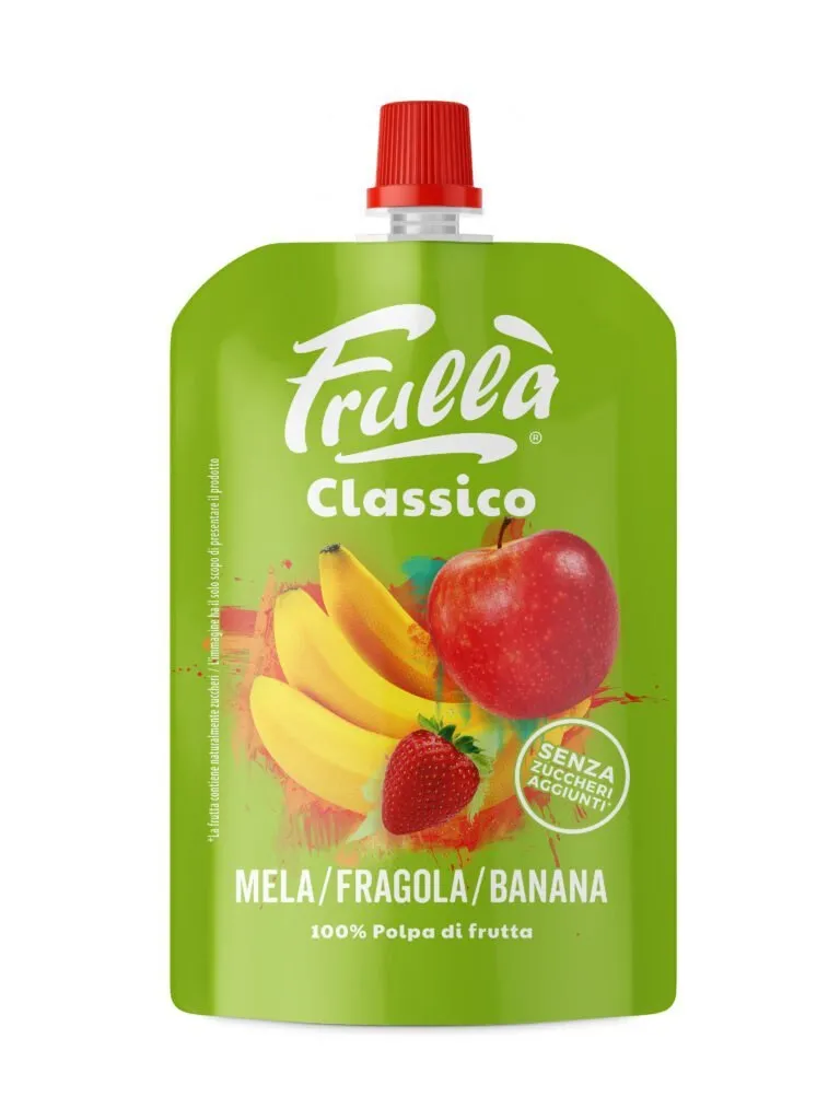 Frulla Fruit Purée – Apple, Strawberry & Banana