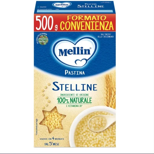 Pastina Stelline Mellin 500g