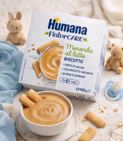Humana Merenda Al Latte Biscotto