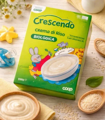 Crescendo Crema di Riso Biologica