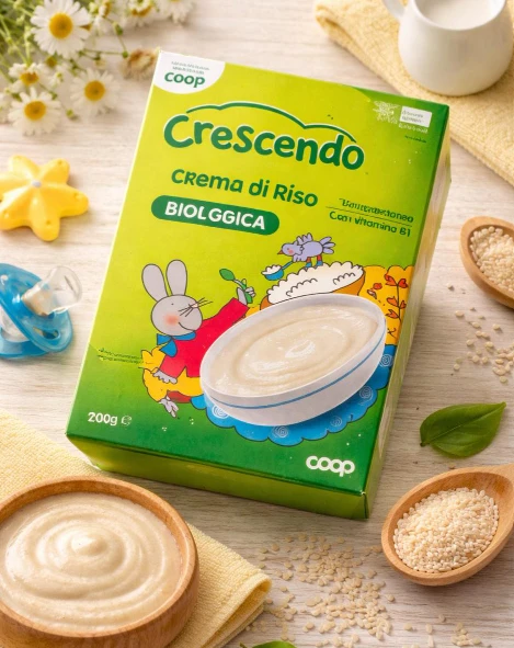 Crescendo Crema di Riso Biologica