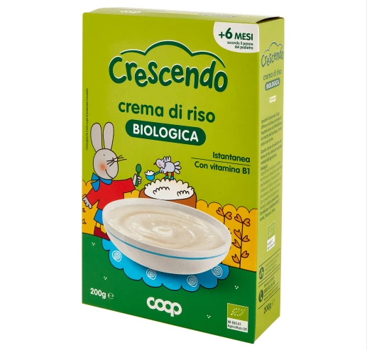 Crescendo Crema di Riso Biologica
