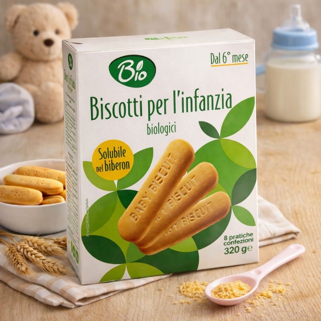 BIO Organic Baby Biscuits – 320 gm