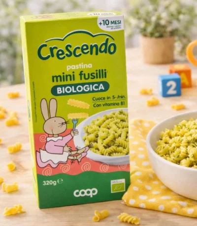 Organic Mini Fusilli Pasta 320g