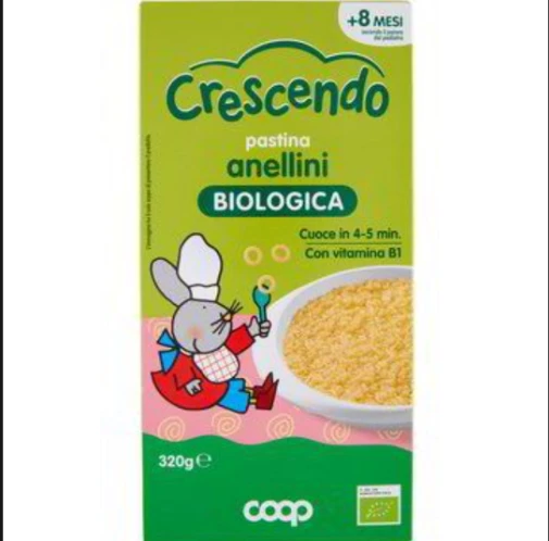 Crescendo Mini Pasta Anellini