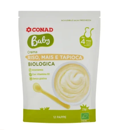 Conad Crema RISO, MAIS E TAPIOCA
