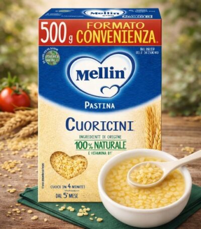 Mellin Pastina Cuoricini 500gm