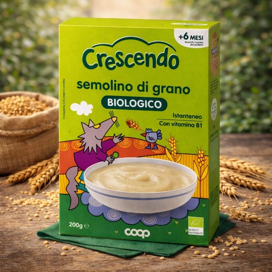 Crescendo Baby Wheat Semolina Cereal – 200g