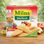 Milna Baby Biscuit Mixed Fruits (6 Months+)- 130g