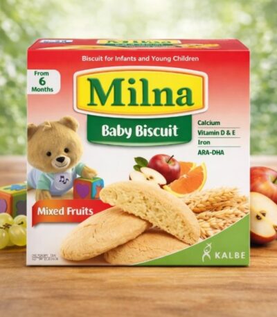 Milna Baby Biscuit Mixed Fruits (6 Months+)- 130g