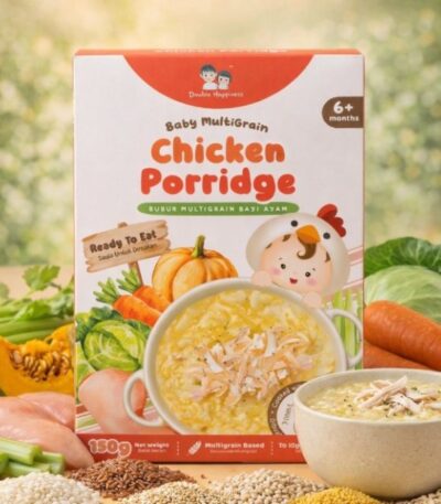 Double Happiness Multigrain Porridge – Chicken 150g (6 Months+)