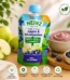 Heinz Apple & Blueberry Fruit Puree Pouch – 100g (6 Months+)
