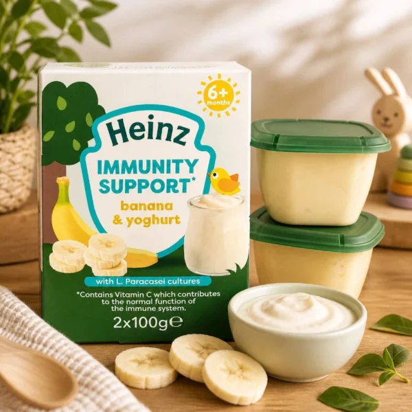 Heinz Immunity Support Banana and Yoghurt Pot 6+ Months 2 x 100g Baby Food