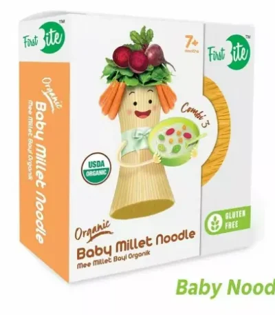 First Bite Organic Baby Rice Noodle – Combi 3 (180g) 7 Months+