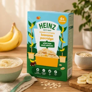 Heinz Banana Porridge Baby Food Cereal Box 6+ Months 125g