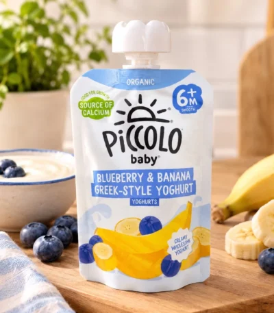 Piccolo Blueberry & Banana Greek Style Yogurt