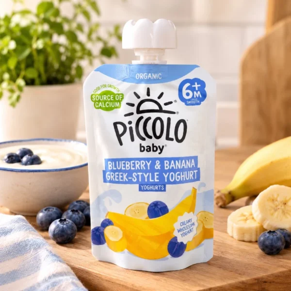Piccolo Blueberry & Banana Greek Style Yogurt