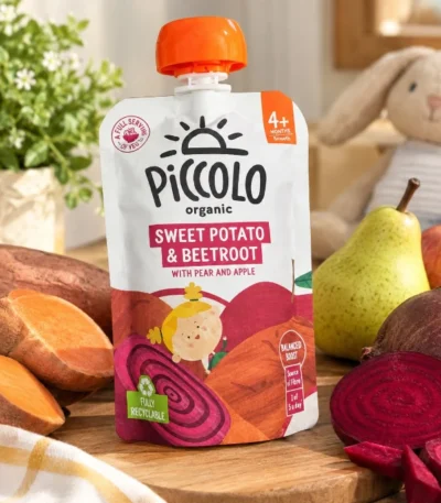 Piccolo Sweet Potato & Beetroot with Pear & Apple 100g