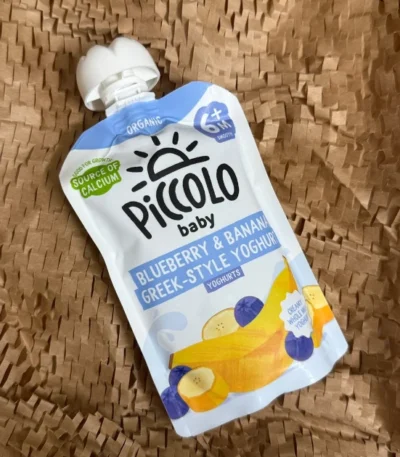 Piccolo Blueberry & Banana Greek Style Yogurt